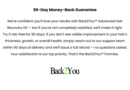 Back2You™ Micro-Infusion Regrowth System